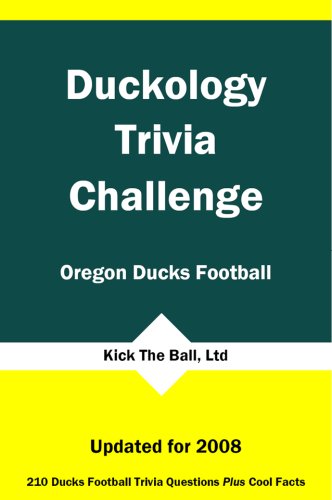 Duckology Trivia Challenge: Oregon Ducks Football Learning & Reference
