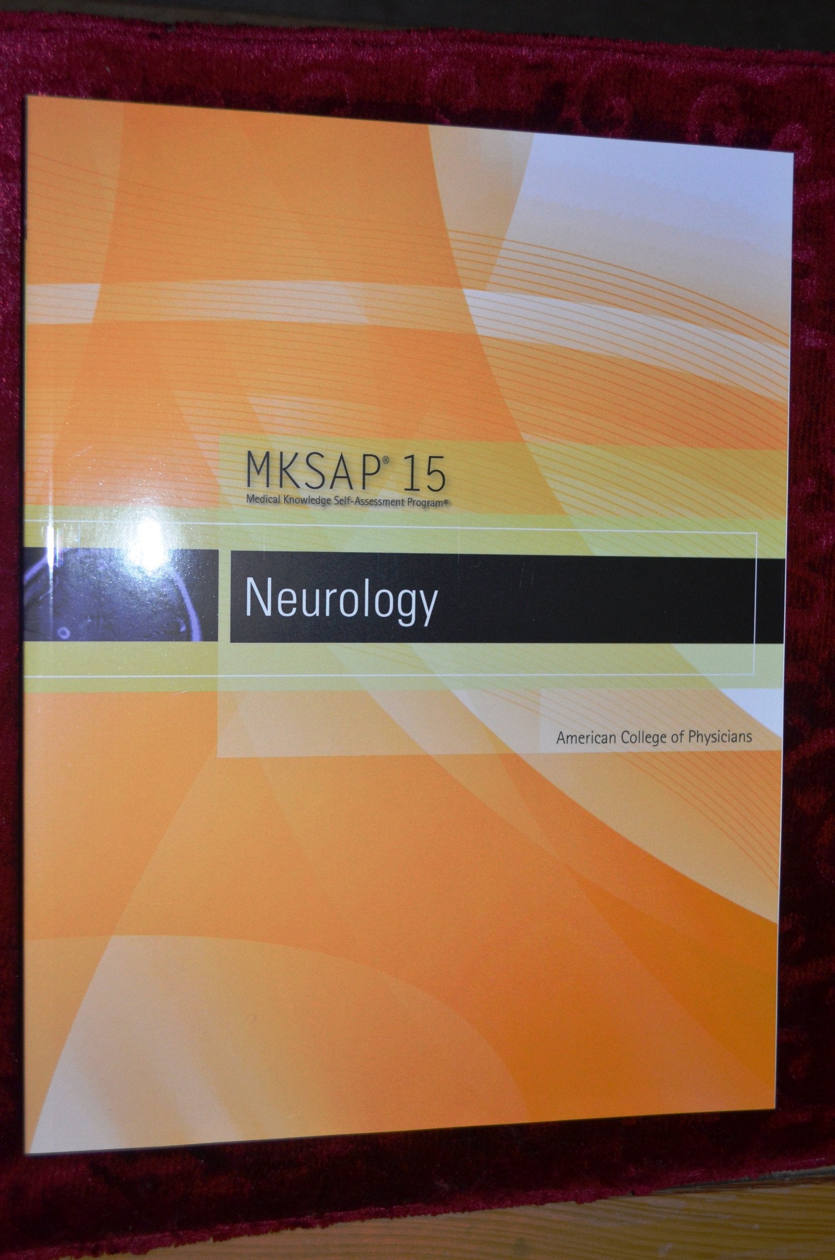 MKSAP 15 Medical Knowledge Self-assessment Program: Neurology Medicine