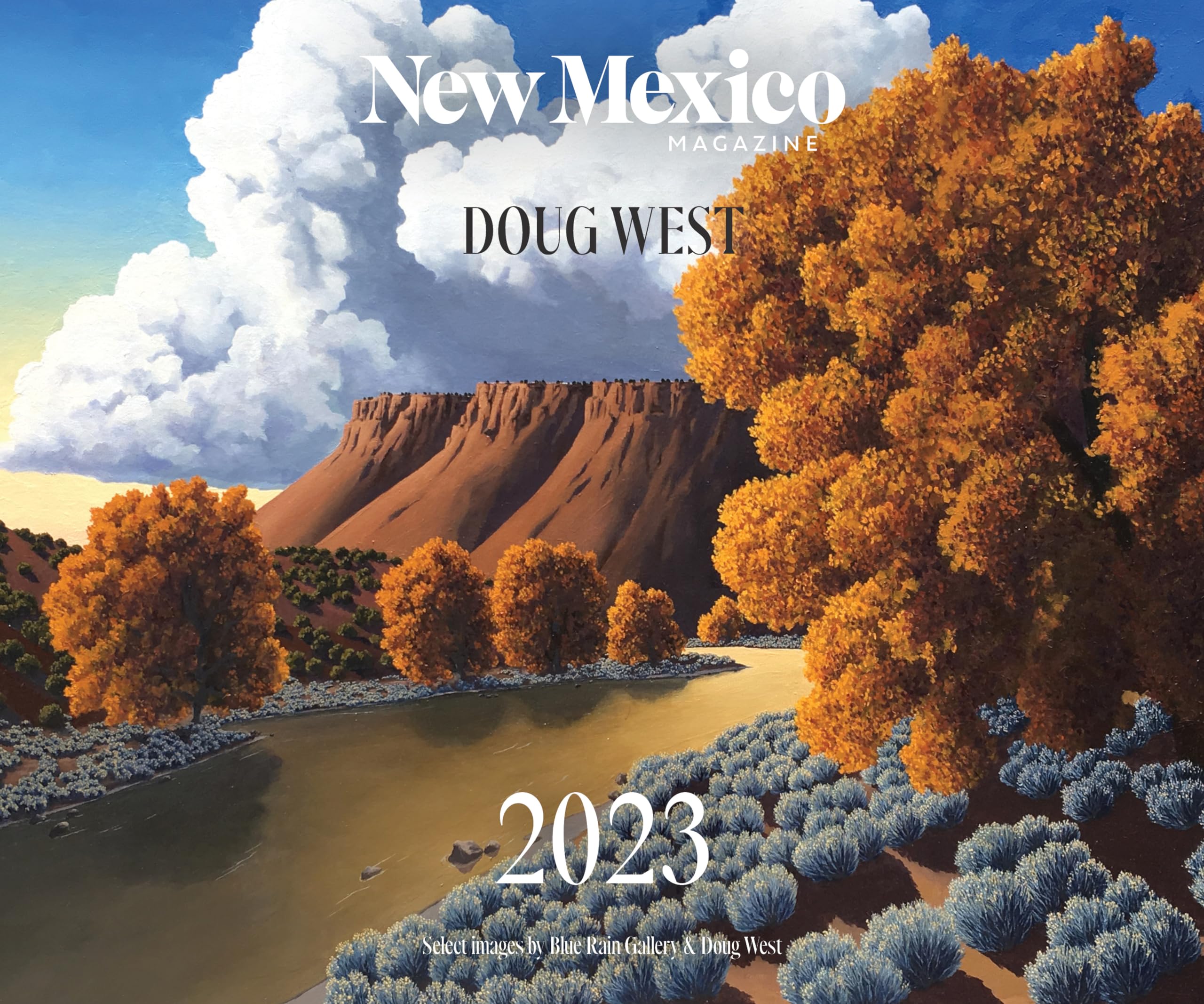New Mexico Magazine Artist 2023 Calendar Film, Art & Culture