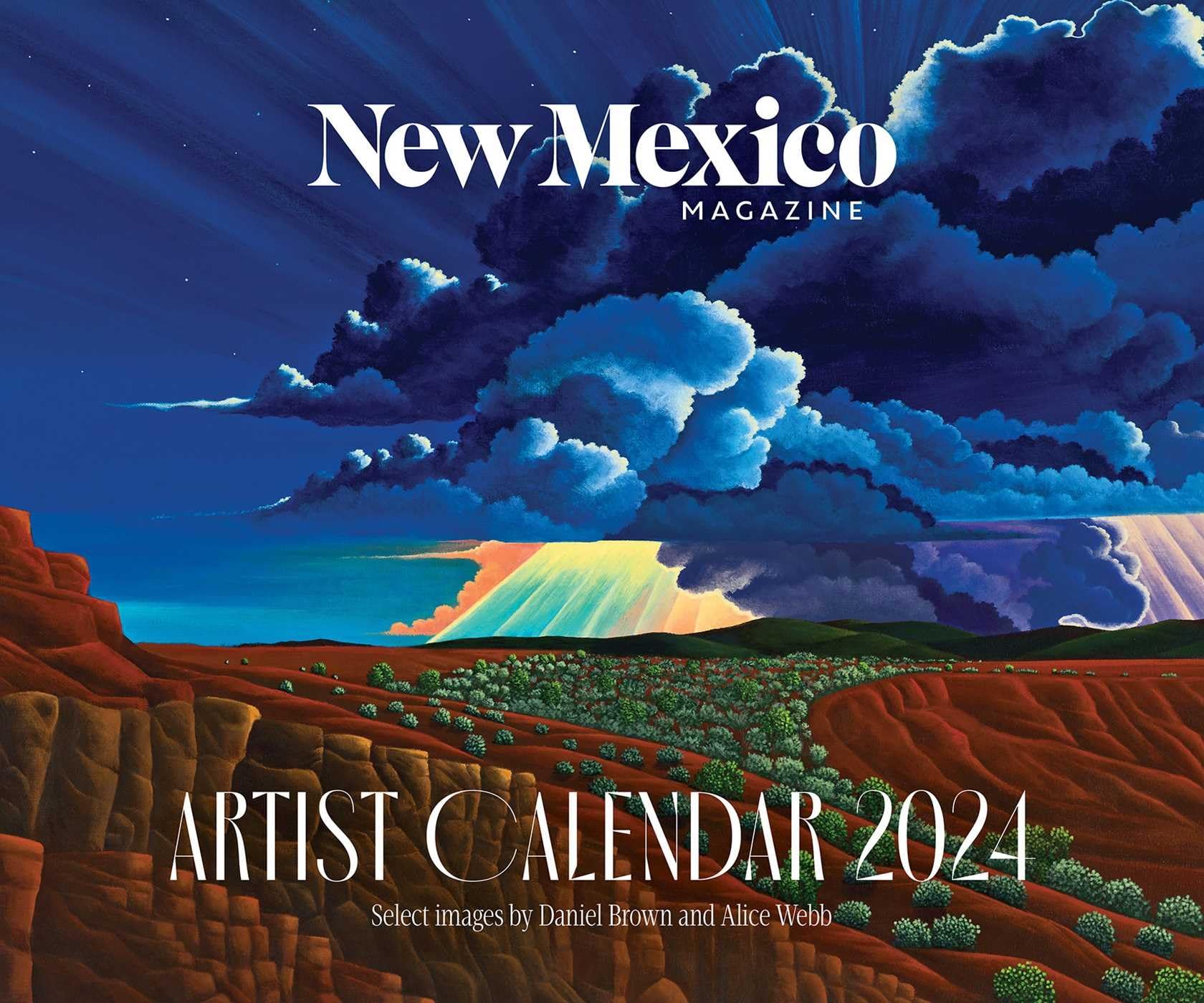 2024 New Mexico Magazine Artist Calendar Film, Art & Culture