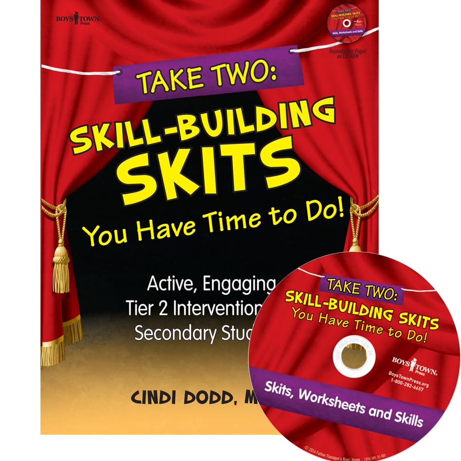 Take Two: Skill Building Skits You Have Time to Do: Active, Engaging Ways to Teach Social Skills: Active, Engaging Tier 2 Interventions for Secondary Students Study Guides