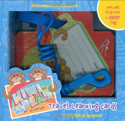 Kiwi and Pear's Travel Word Cards Reading Aloud & Learning to Read