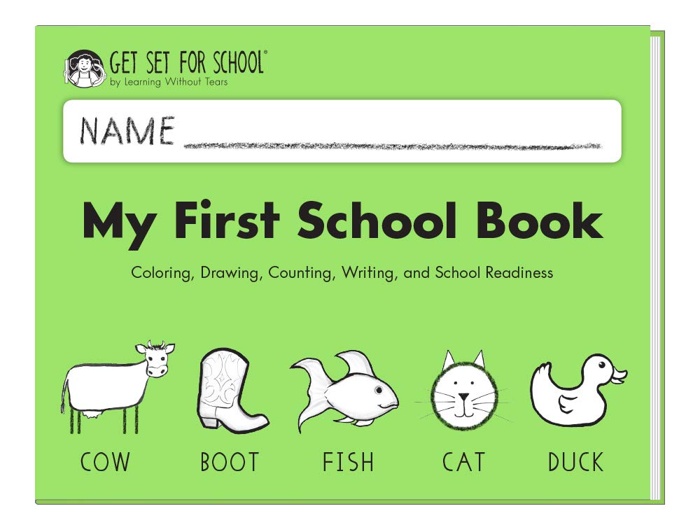 Handwriting Without Tears - Get Set For School - My First School Book - Pre-K Activity Book by Handwriting Without Tears book