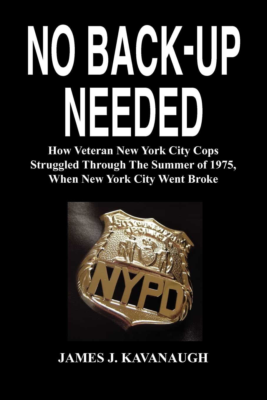 No Back-Up Needed: How Veteran New York City Cops Struggled Through the Summer of 1975, When New York City Went Broke Politics & Society Books