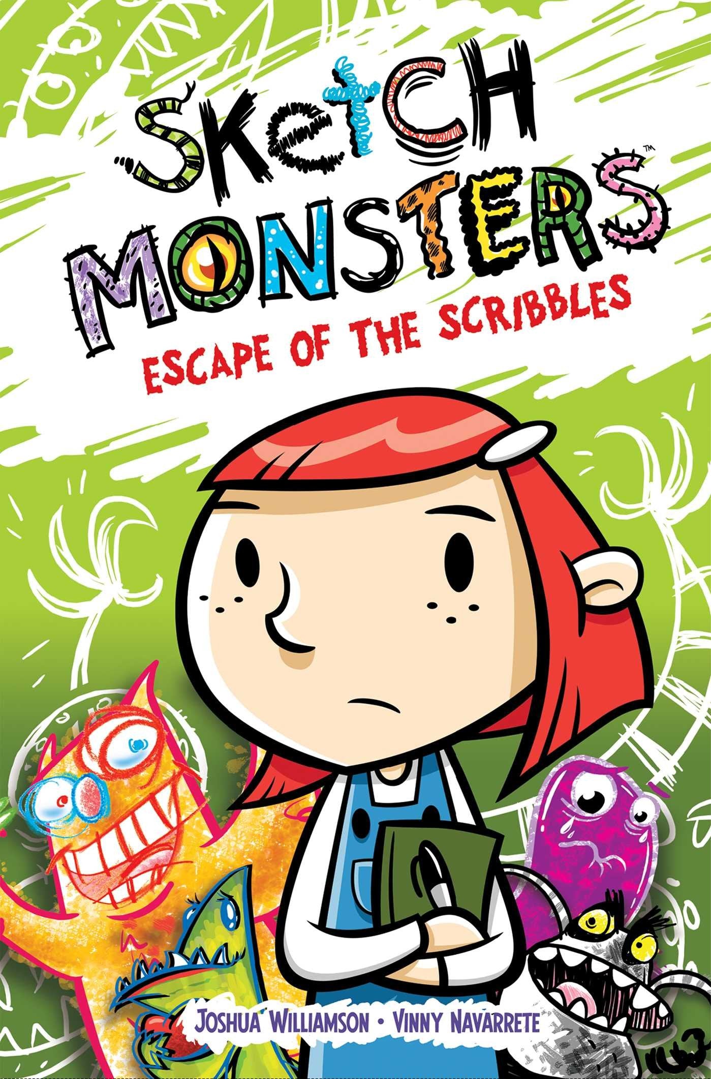 Sketch Monsters Book 1: Escape of the Scribbles (SKETCH MONSTERS HC, Band 1) Manga