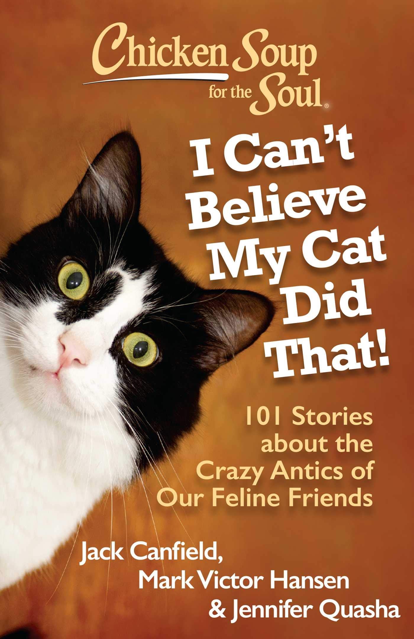 Chicken Soup for the Soul: I Can't Believe My Cat Did That!: 101 Stories about the Crazy Antics of Our Feline Friends Pets