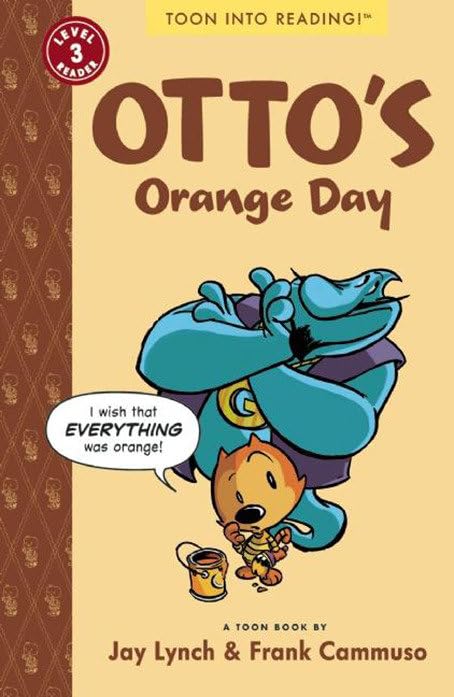 Otto's Orange Day: Toon Books Level 3 (Otto the Cat) Manga