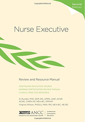 Nurse Executive Review and Resource Manual by Rundio, Al, Wilson, Virginia (2013) Paperback Medicine