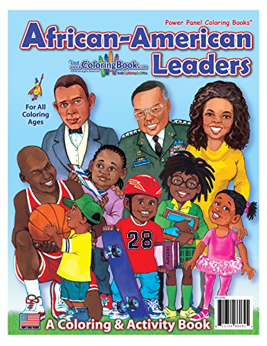 African American Leaders Coloring Book (8.5x11) Children's books
