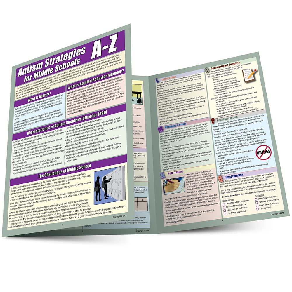 Autism Strategies for Middle School A-Z Reference Books