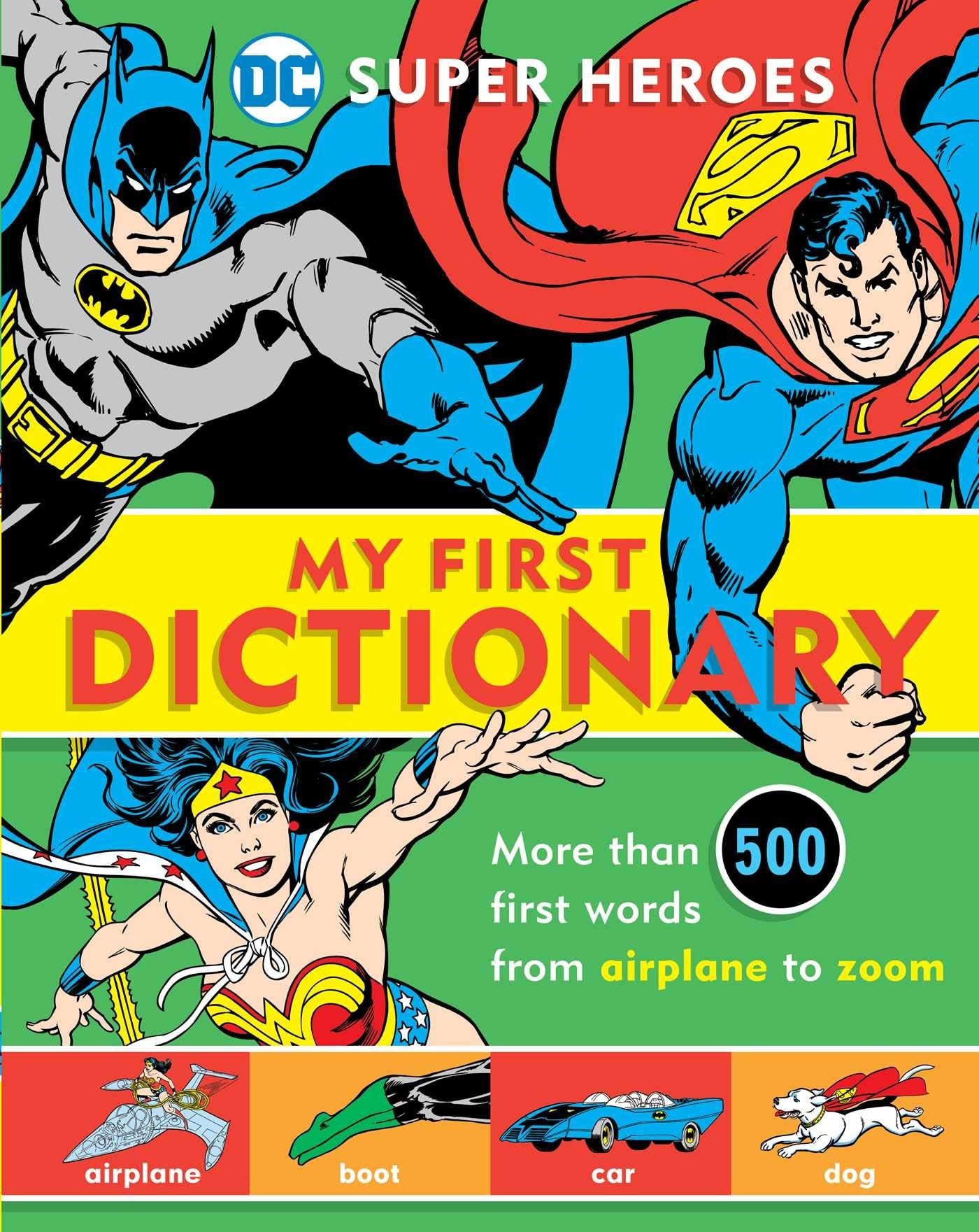 Super Heroes: My First Dictionary, 8 Manga