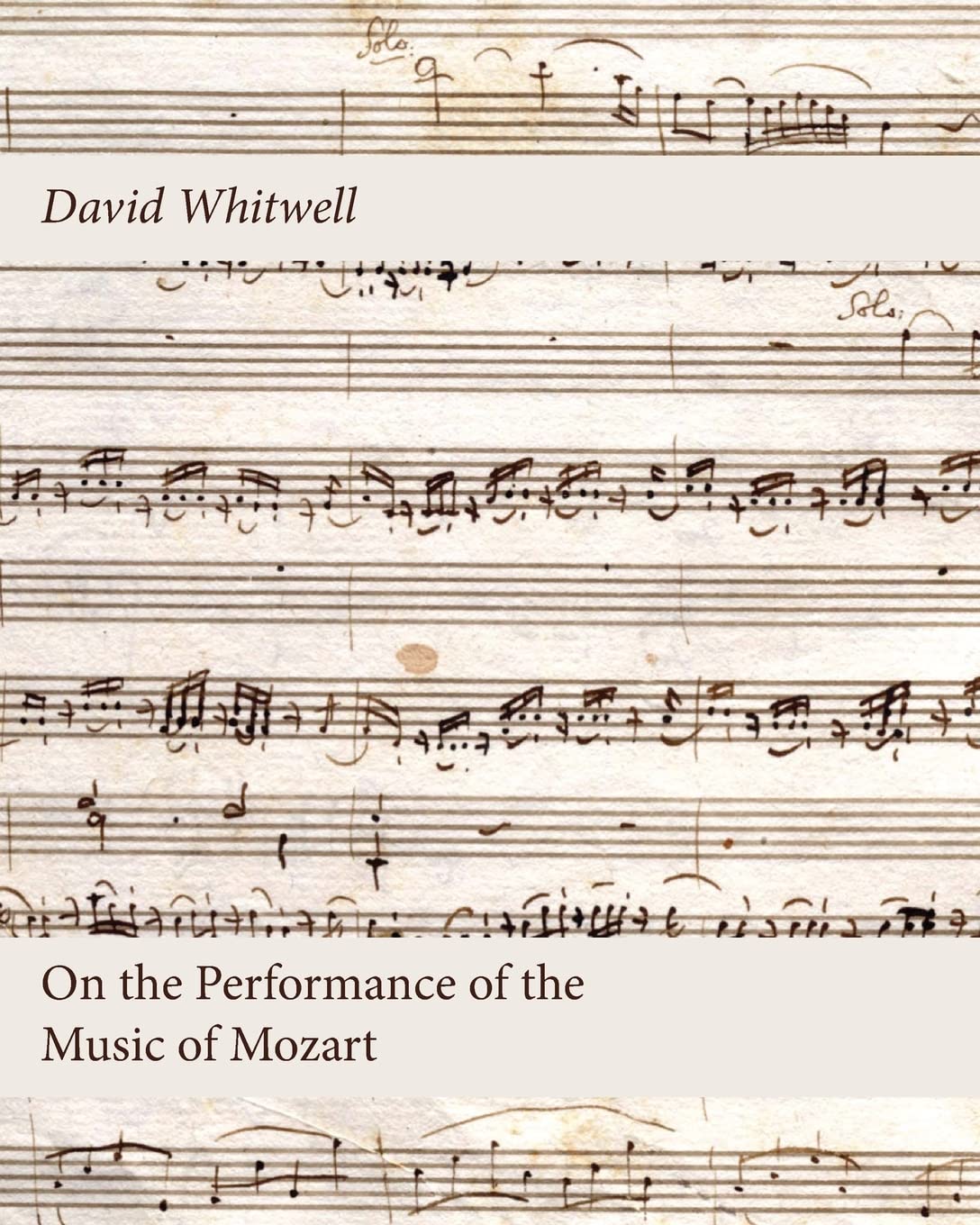 On the Performance of the Music of Mozart Art & Literature