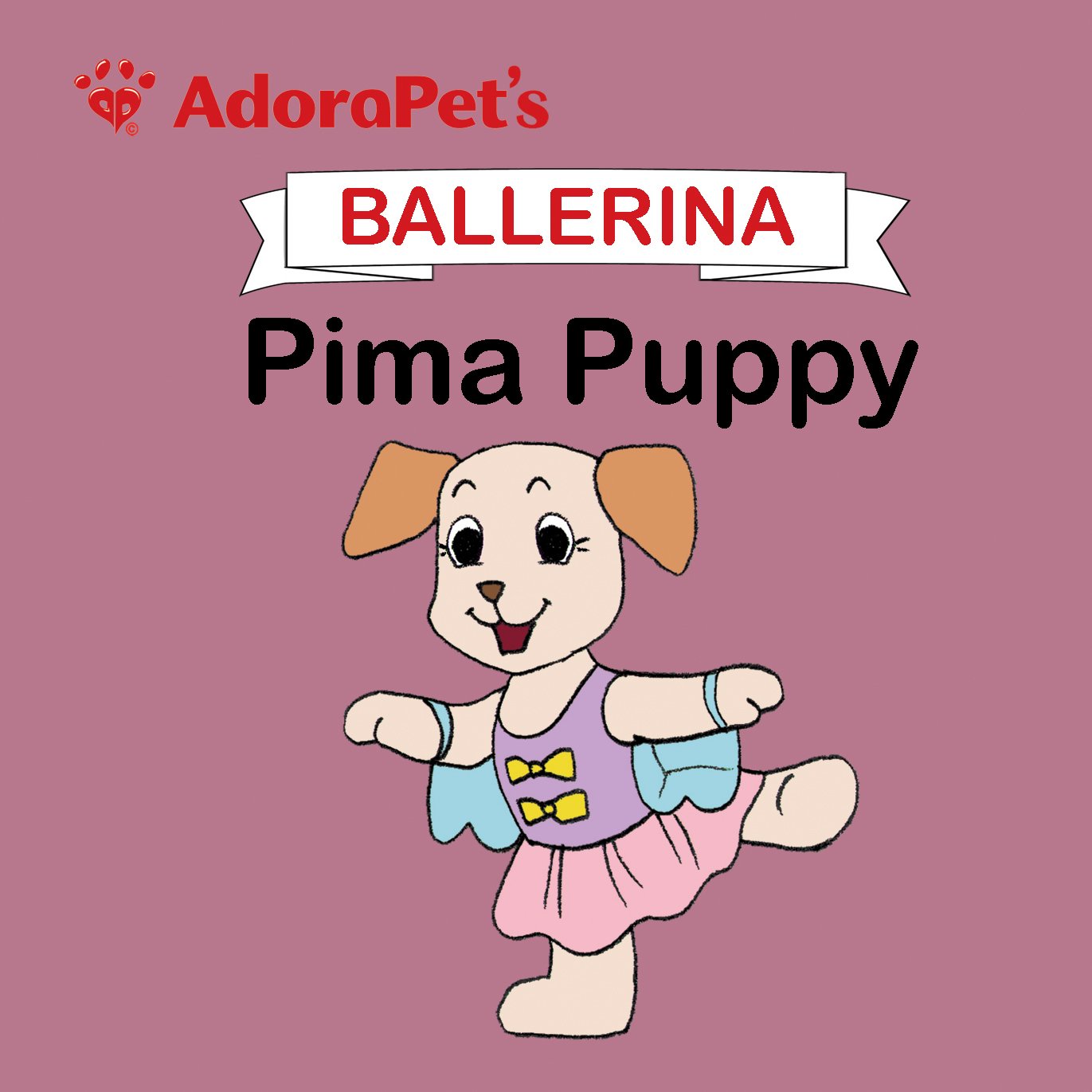 AdoraPet's Ballerina Pima Puppy book