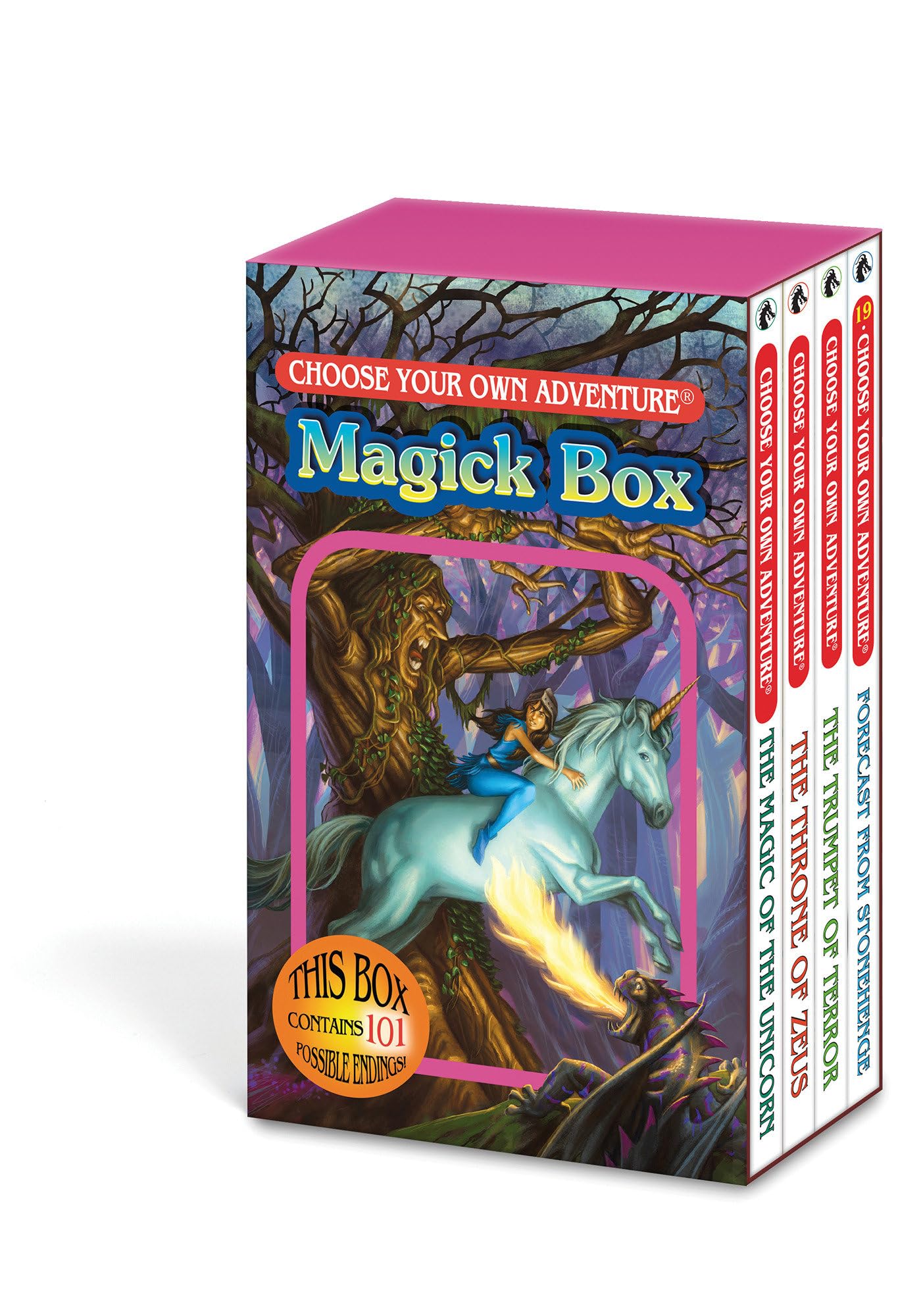 Choose Your Own Adventure 4-Book Boxed Set Magick Box (The Magic of the Unicorn, The Throne of Zeus, The Trumpet of Terror, Forecast from Stonehenge): ... (Choose Your Own Adventure Box Sets, Band 6) Fairy Tales & Legends