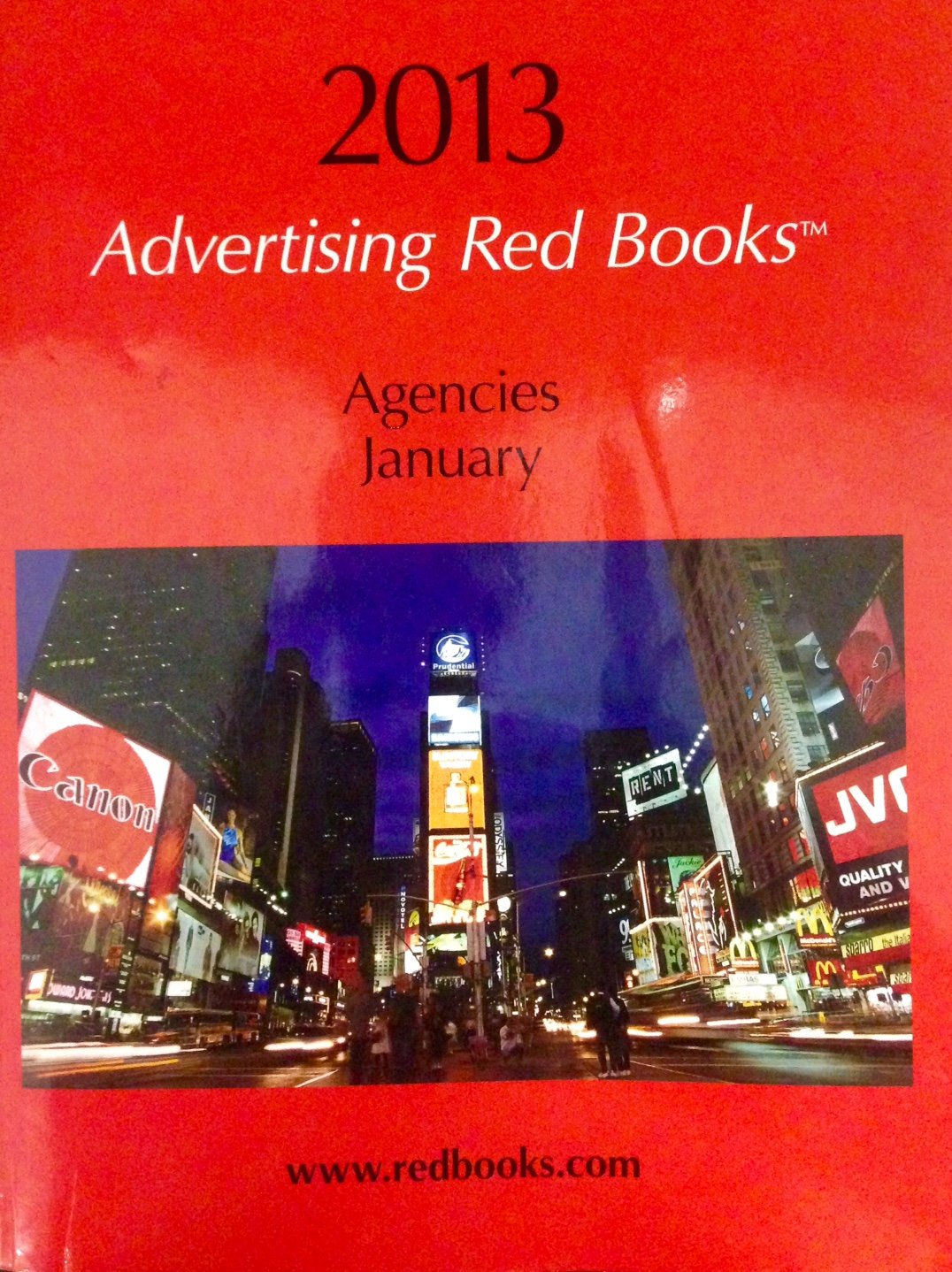 Advertising Red Books Agencies January 2013 (Advertising Red Books Agencies January Edition) Learning & Reference