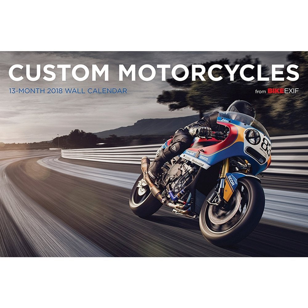 Custom Motorcycles Bike Exif Calendar 2018 book
