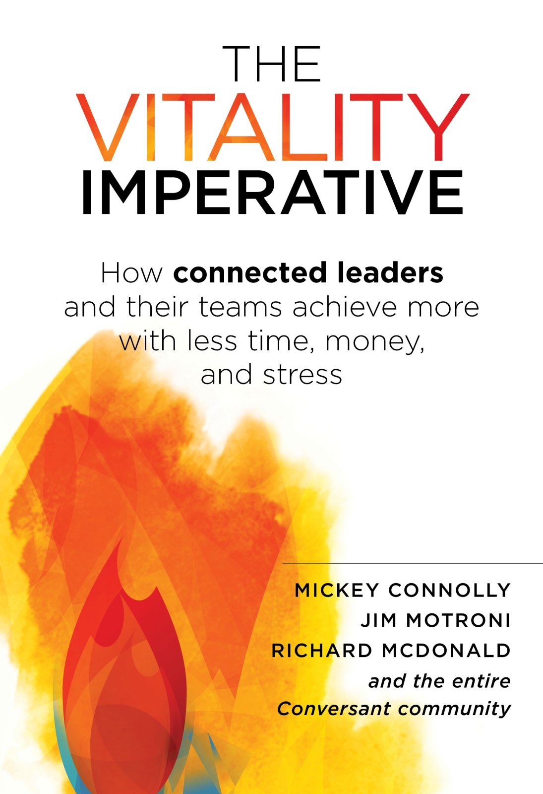 The Vitality Imperative: How connected leaders and their teams achieve more with less time, money, and stress Business, Finance & Career