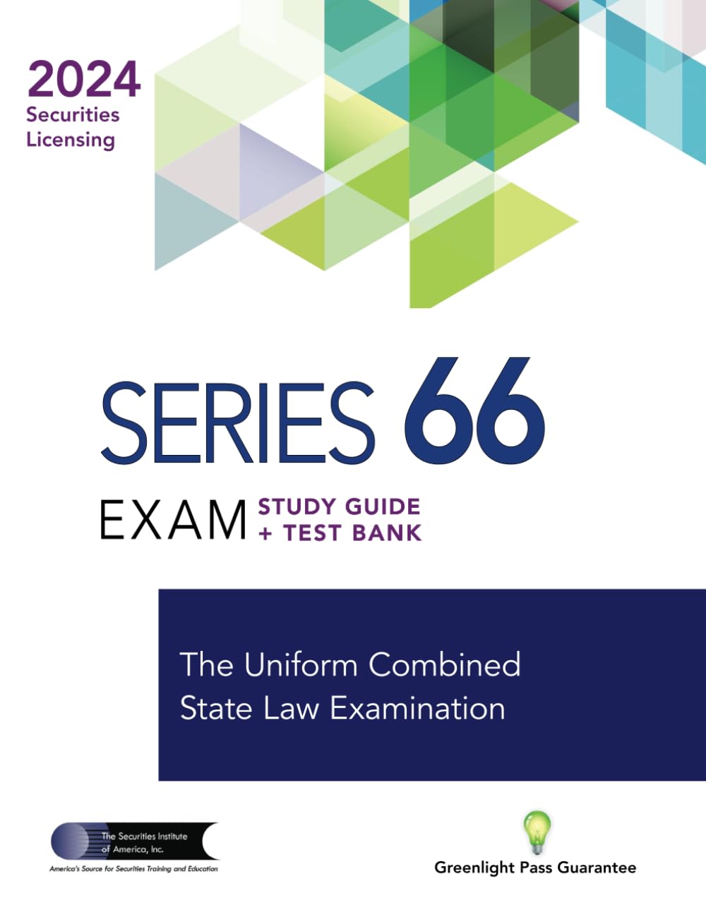 SERIES 66 EXAM STUDY GUIDE 2024+ TEST BANK Business, Finance & Career