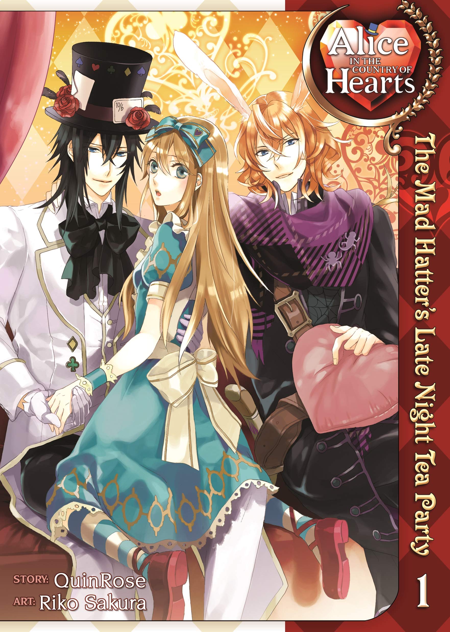 Alice in the Country of Hearts 1: The Mad Hatter's Late Night Tea Party book