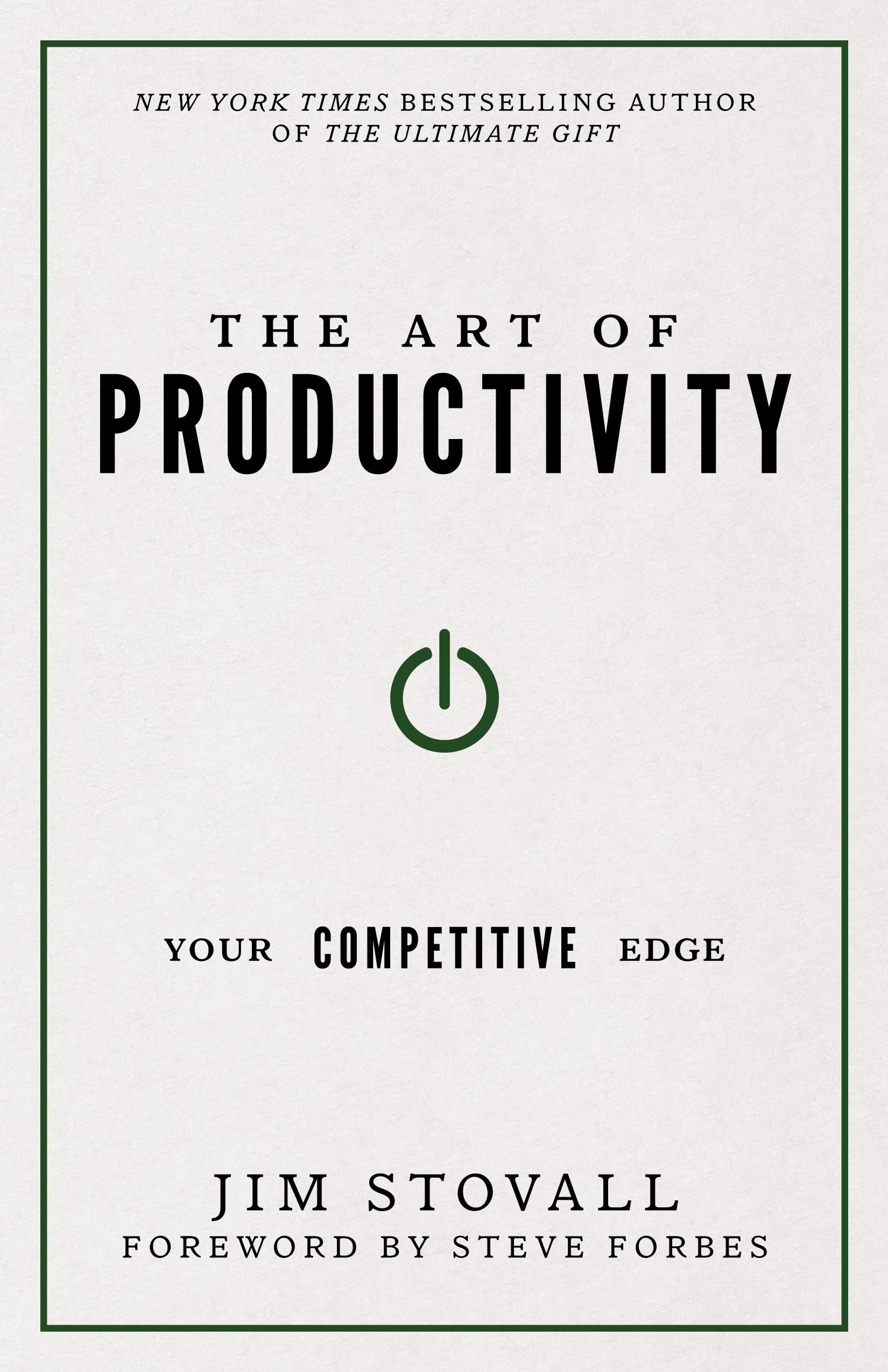 The Art of Productivity book