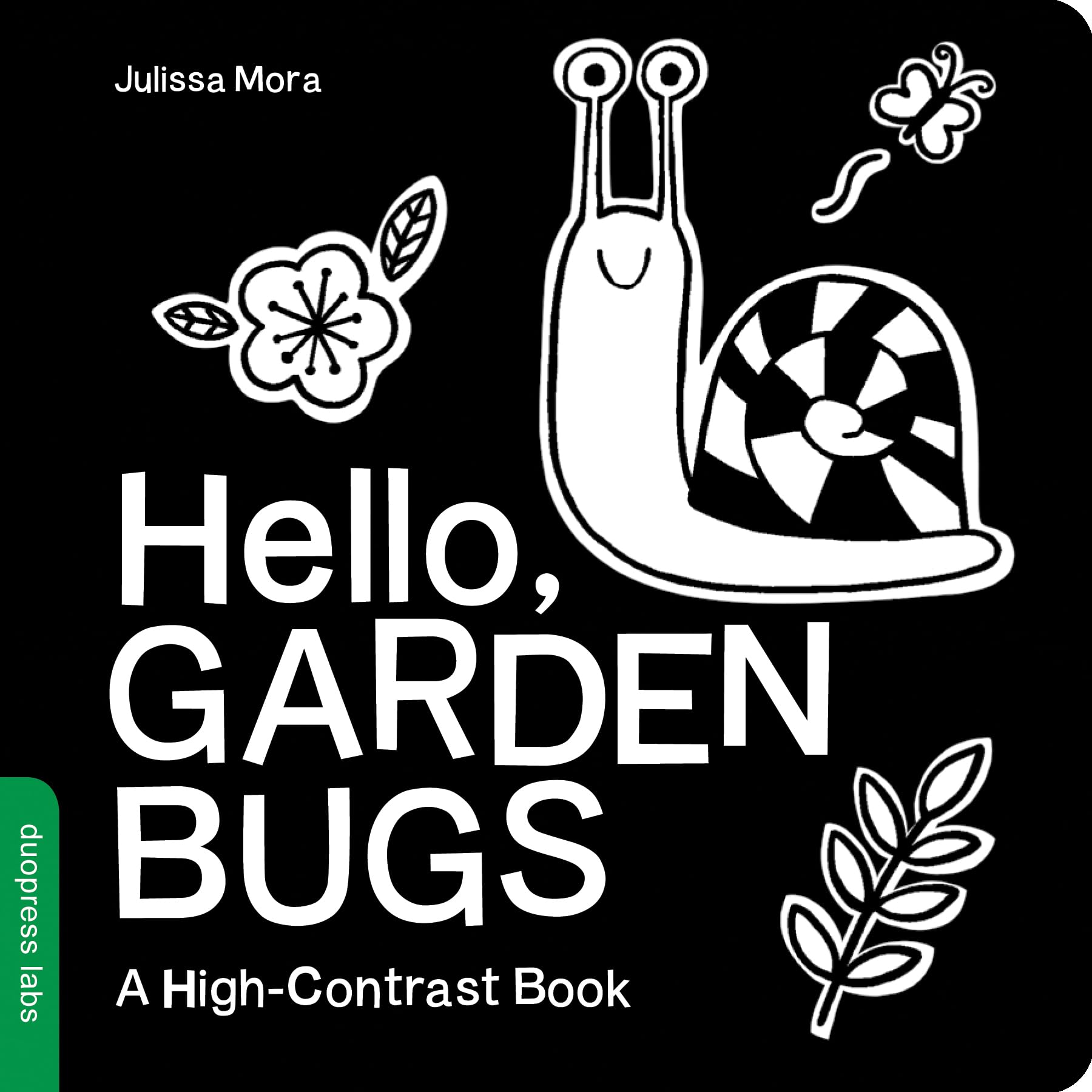 Hello, Garden Bugs: A High-Contrast Book (High-Contrast Books) Parents & Children