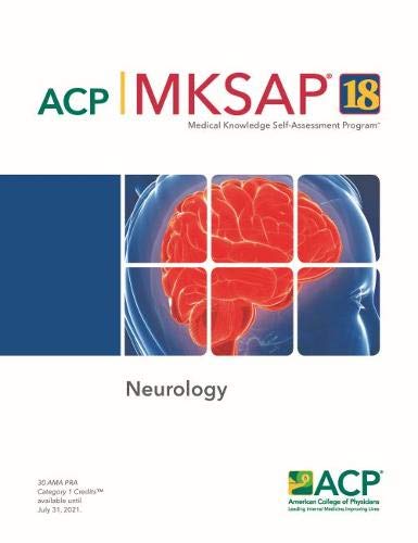 MKSAP® 18 Neurology Medicine
