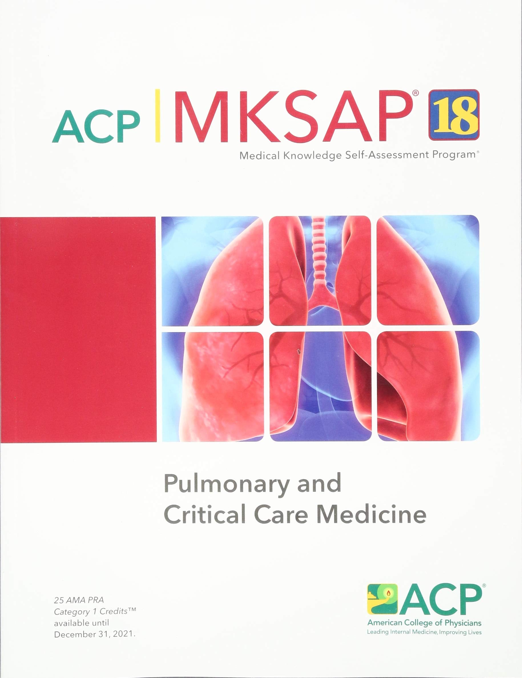MKSAP® 18 Pulmonary and Critical Care Medicine Medicine