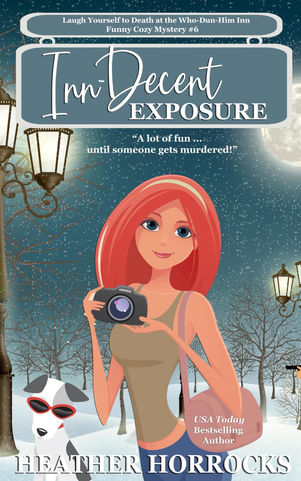Inn-Decent Exposure (Who-Dun-Him Inn Cozy Mystery #6) Detective & CSI
