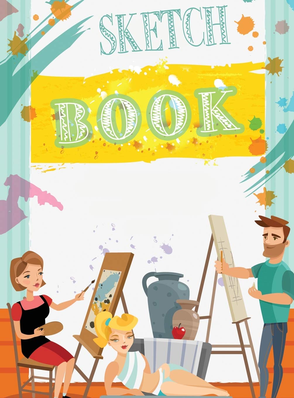 Sketch Book: Large Notebook for Drawing, Doodling or Sketching: 100 Pages, 8.5 x 11, Blank Sketchbook, Sketchbook for Drawing Film, Art & Culture
