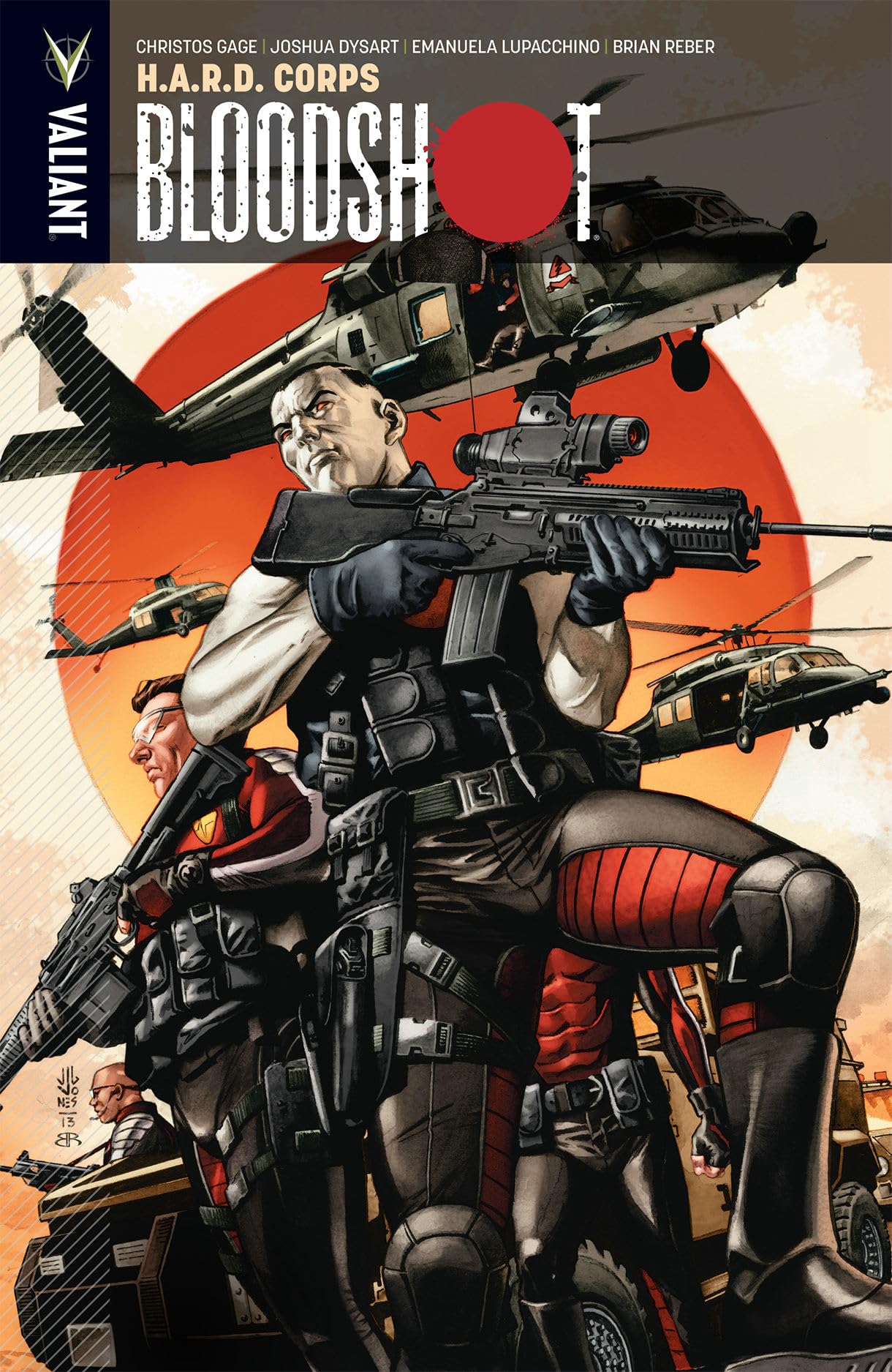 Bloodshot Volume 4: H.A.R.D. Corps Manga