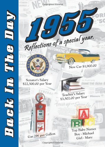 1955 Back In The Day Almanac -- 24-page Booklet / Greeting Card Books