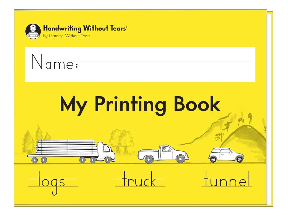 Learning Without Tears - My Printing Book Student Workbook, Current Edition - Handwriting Without Tears Series - 1st Grade Writing Book - Letters, Language Arts Lessons - For School or Home Use Books