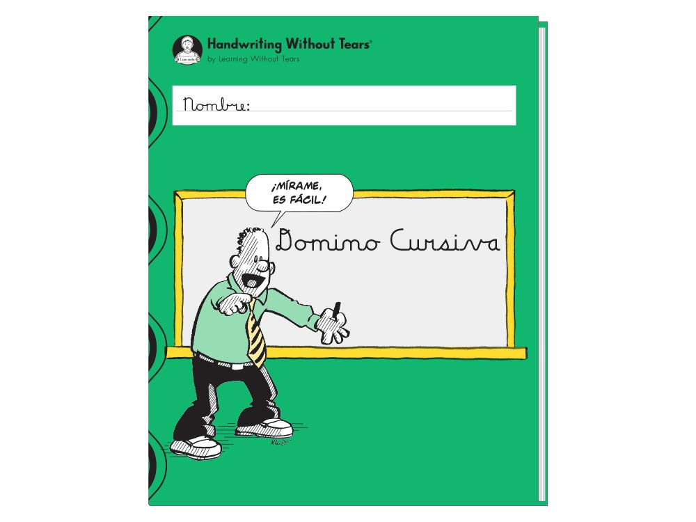 Learning Without Tears Domino Cursiva (Student Edition, Spanisch), Klasse 5, Kursiv, Buchstaben, Wörter, Sätze und Absatzübungen - für Schule und Zuhause Books