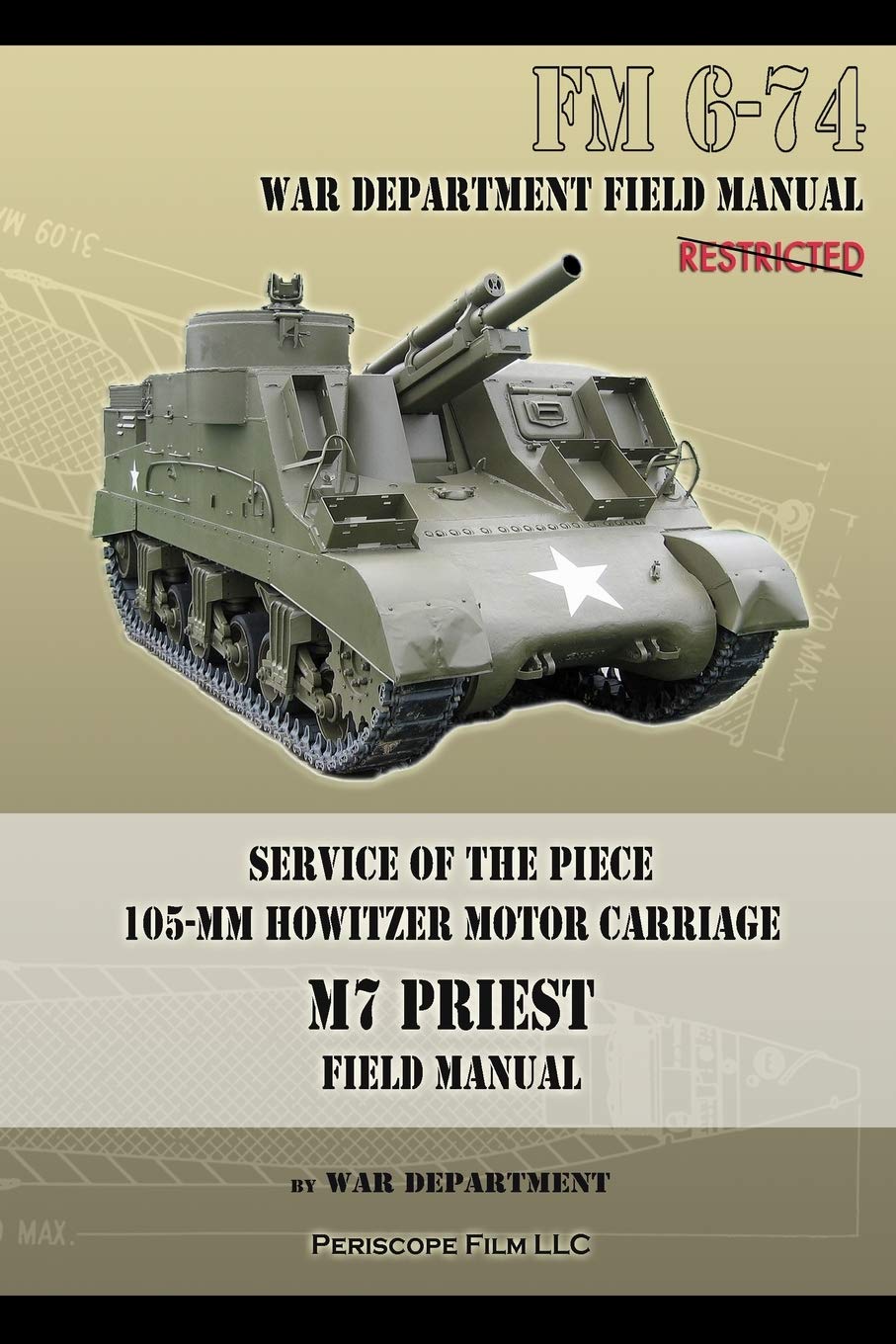 Service of the Piece 105-MM Howitzer Motor Carriage M7 Priest Field Manual: FM 6-74 Business & Technology