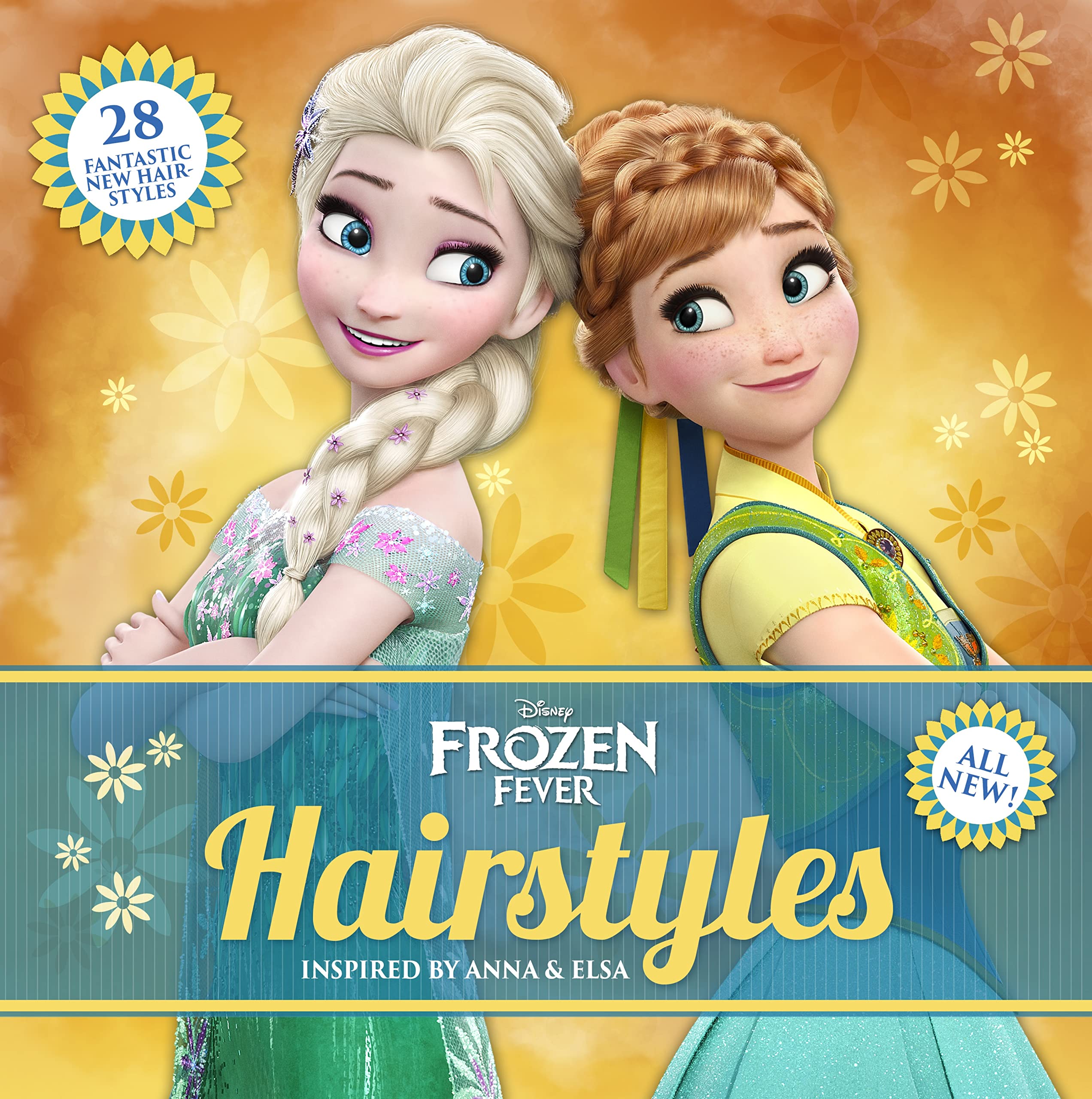 Disney Frozen Fever Hairstyles: Inspired by Anna & Elsa book