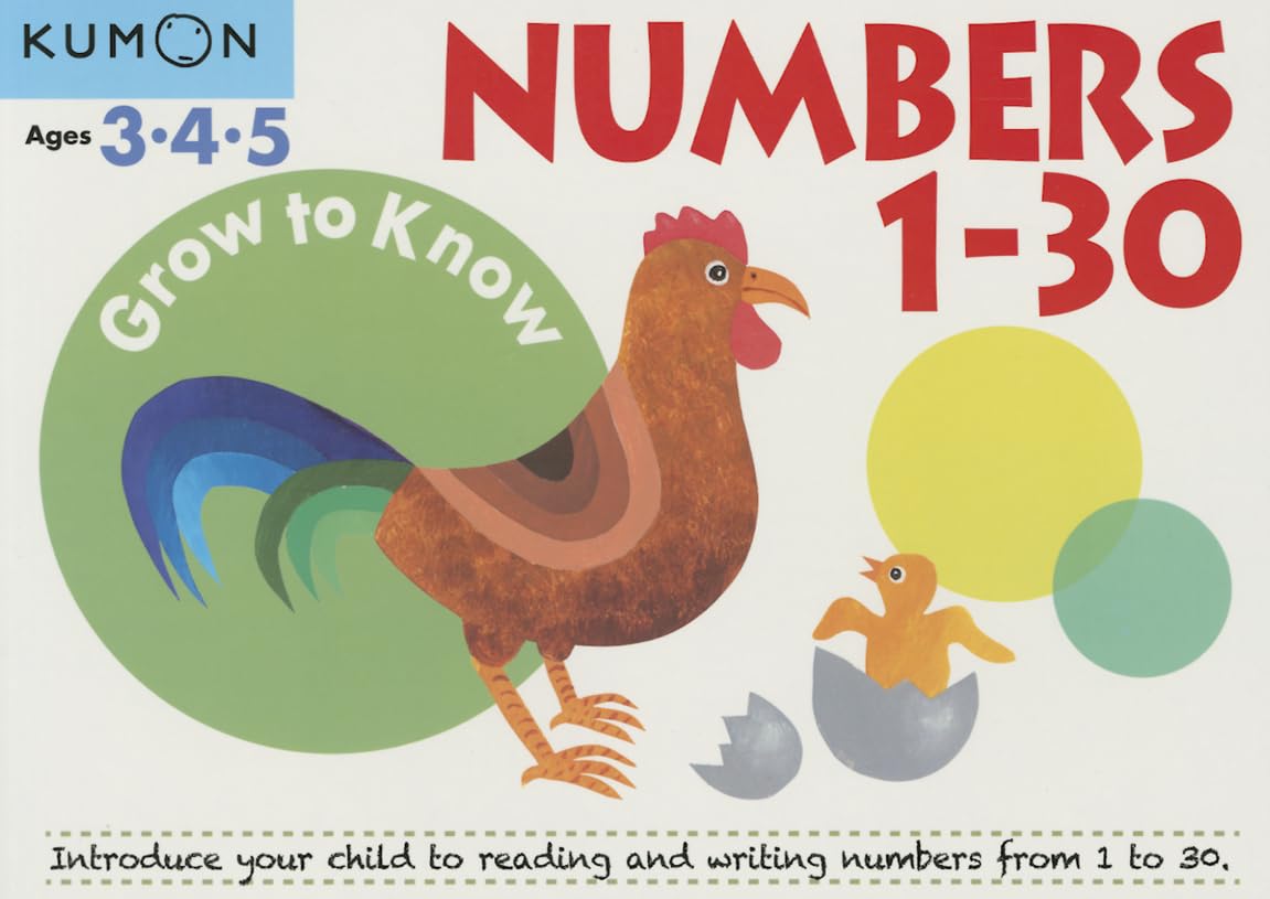 Grow-To-Know: Numbers 1-30 (Grow To Know Workbooks) book