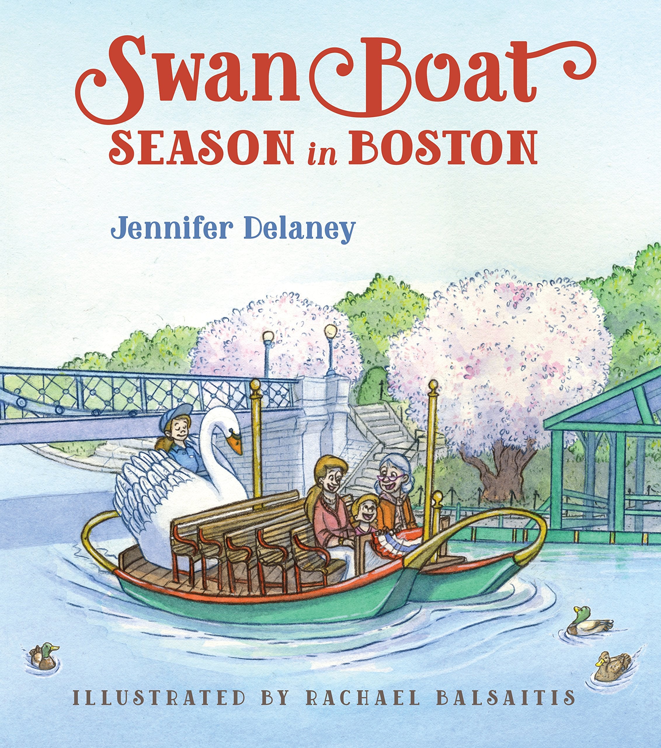 Swan Boat Season in Boston Non-fiction