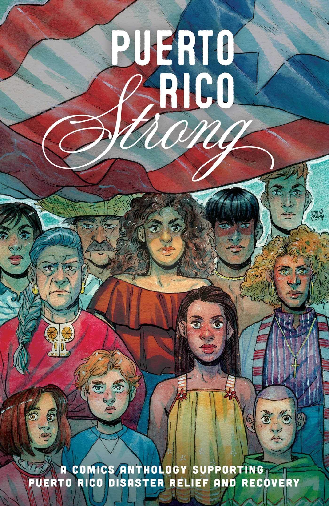 Puerto Rico Strong: A Comics Anthology Supporting Puerto Rico Disaster Manga