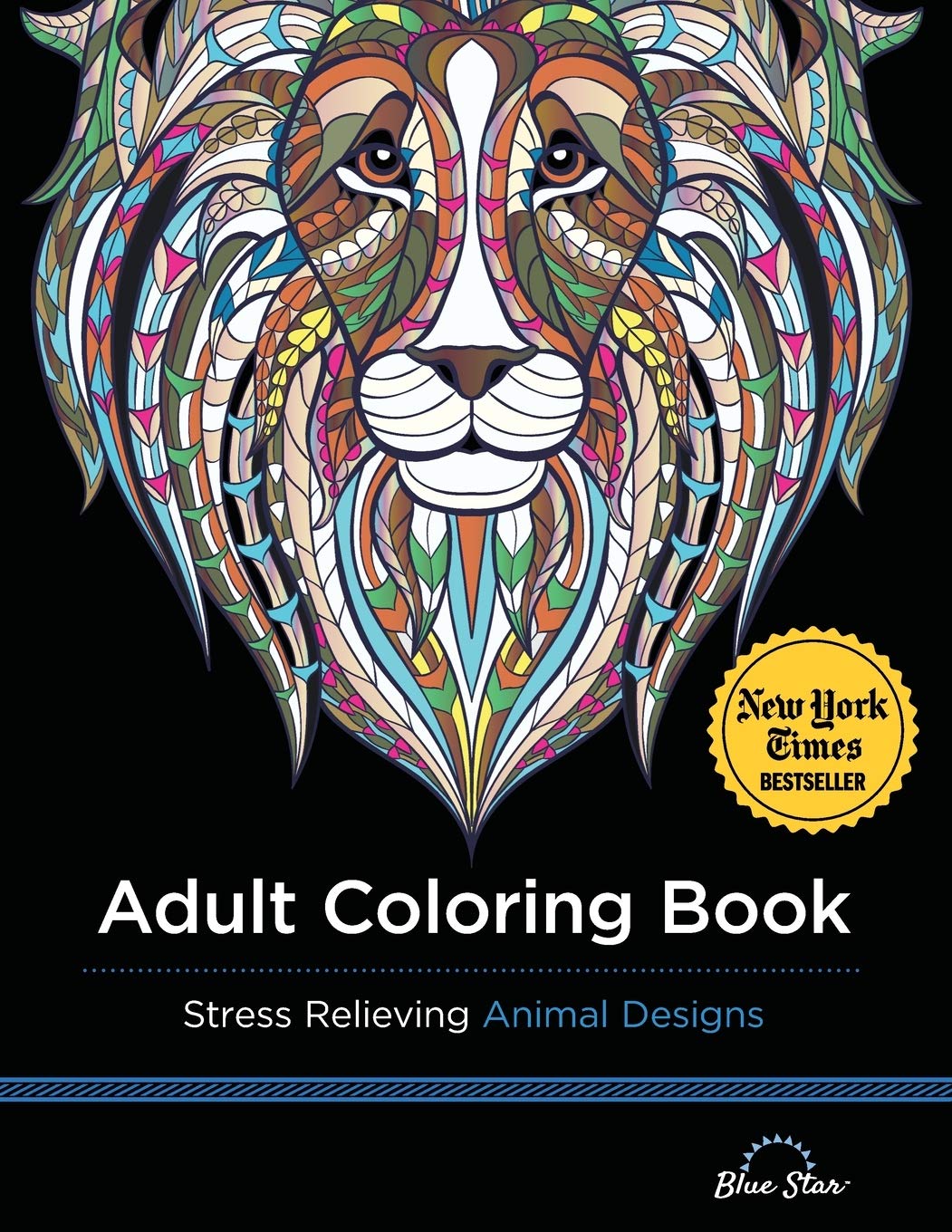 Adult Coloring Book: Stress Relieving Animal Designs Photography