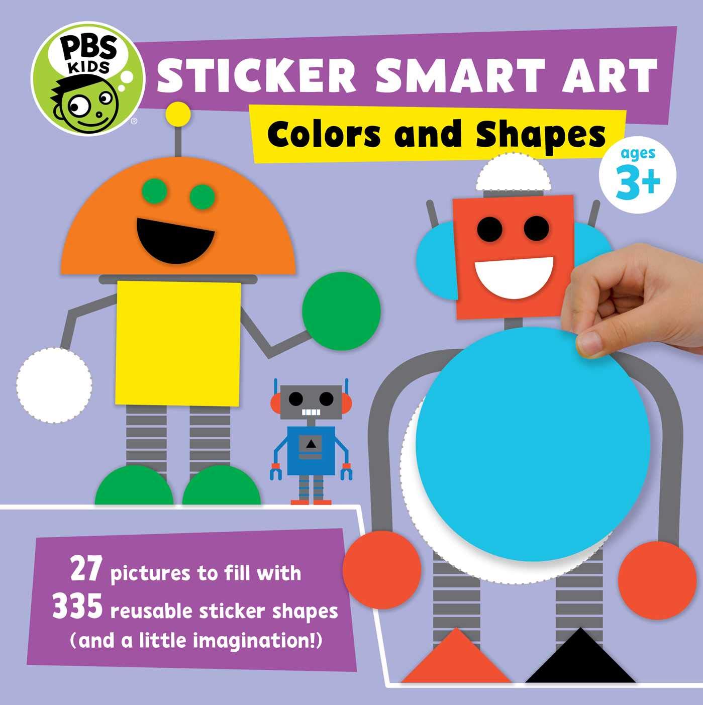 Sticker Smart Art: Colors and Shapes (PBS Kids) Non-fiction
