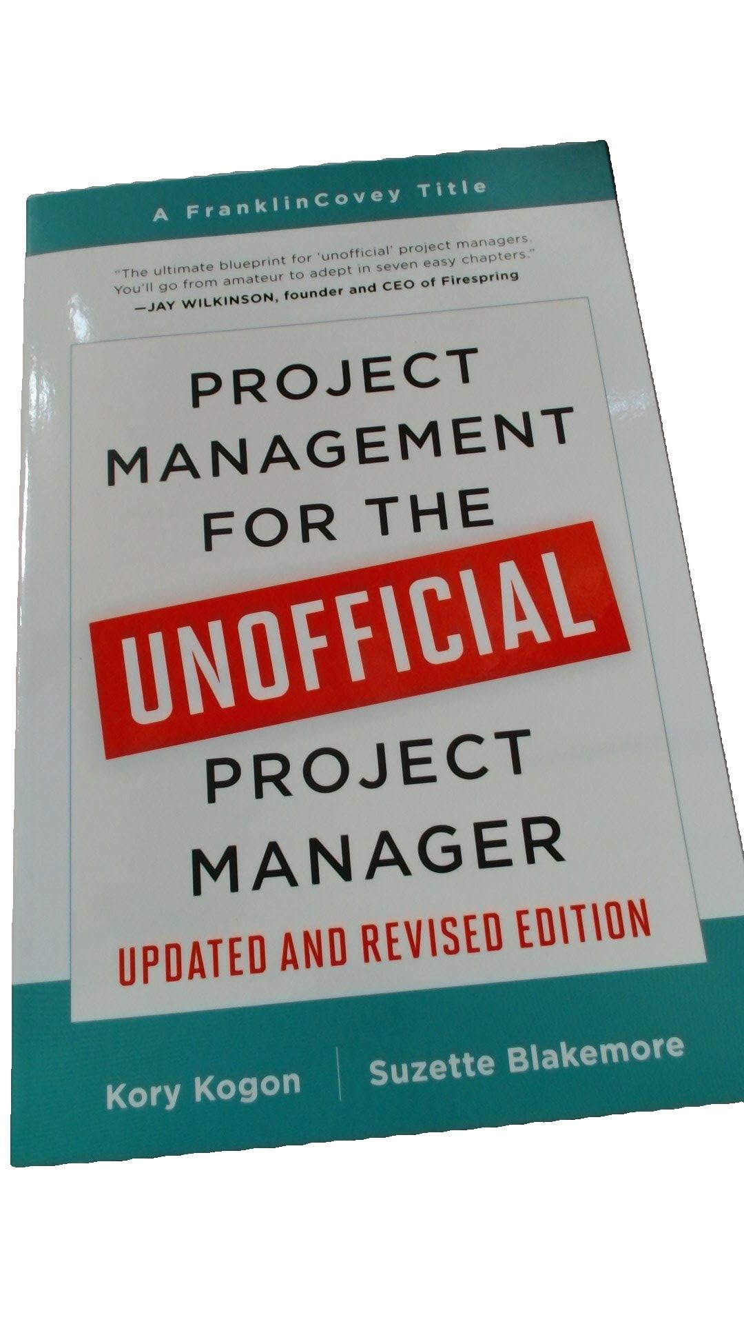 Product Image: Project Management for the Unofficial Project Manager