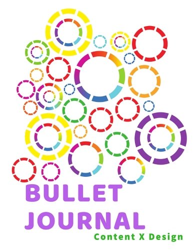 Bullet Journal: Bubbles | 100 Dot Grid Pages, 8.5 x 11 Blank Bullet Journal Notebook with 1/4 inch Dotted Paper, Matte Paperback Cover Film, Art & Culture