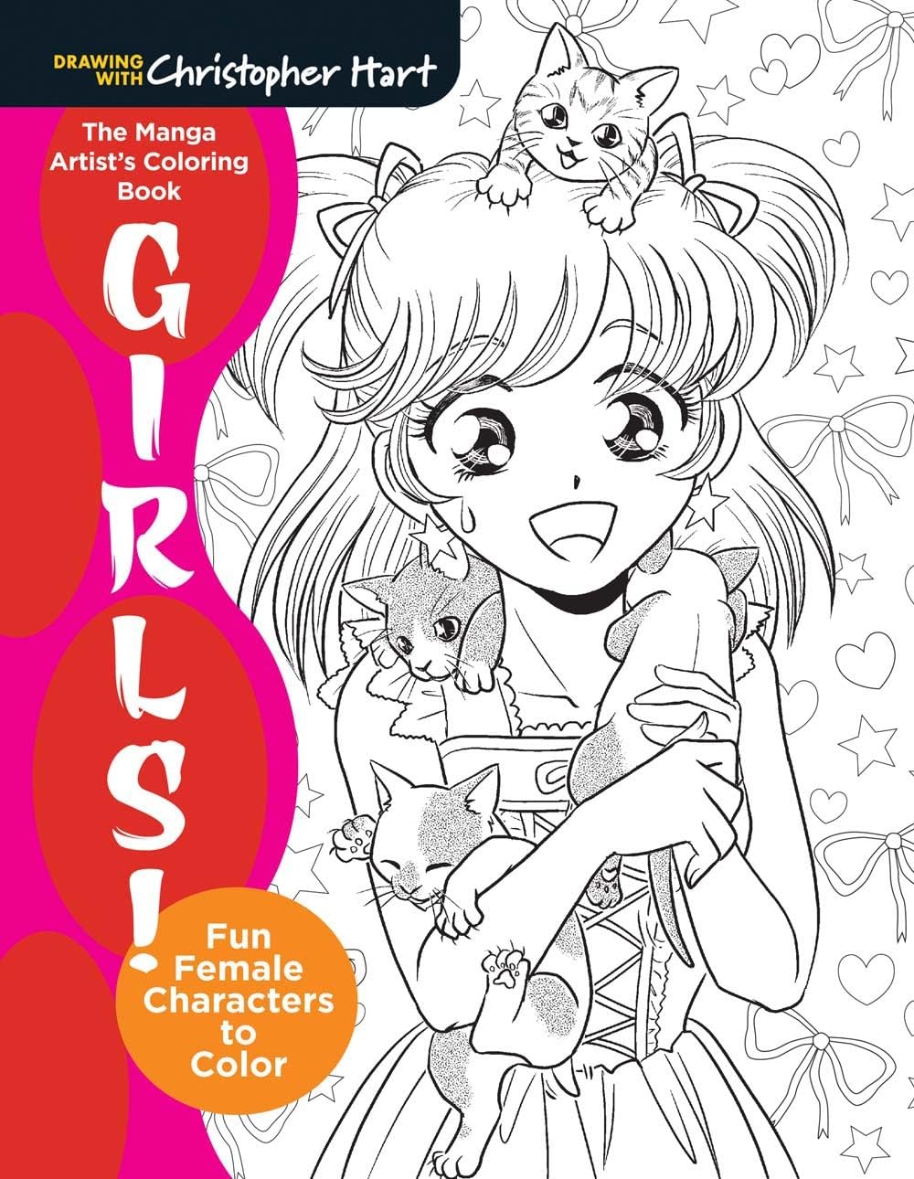 Manga Artist's Coloring Book: Girls! Manga