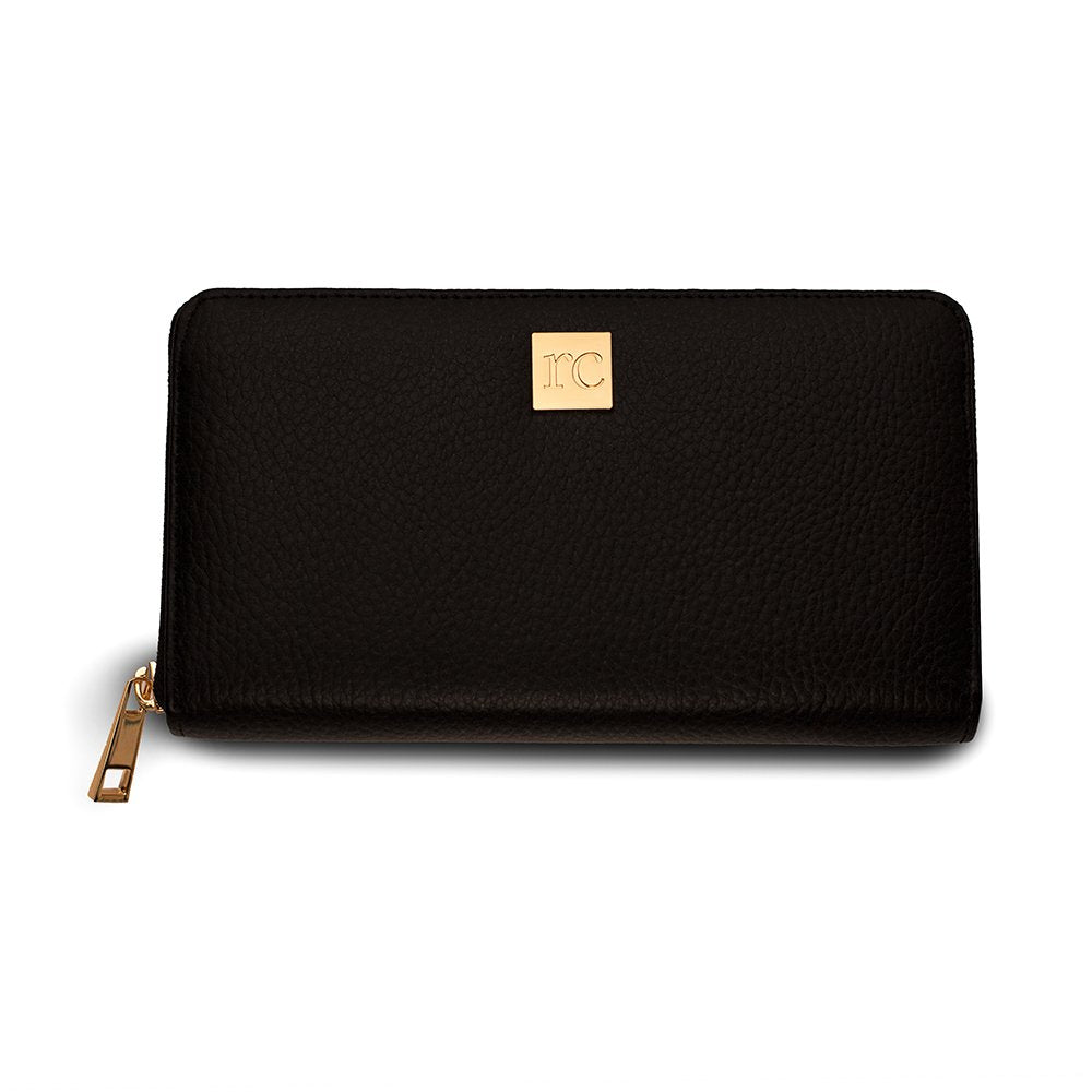 Rc Black Leather Wallet: By Rachel Cruze Business, Finance & Career