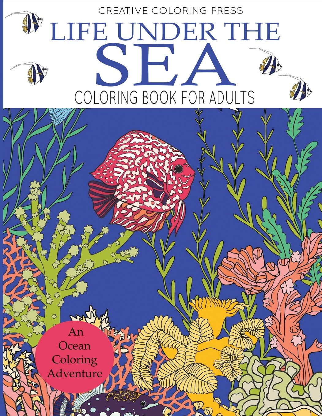Life Under the Sea Coloring Book for Adults (Adult Coloring Books) Mathematics