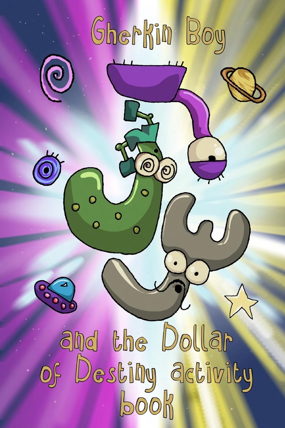 Gherkin Boy and the Dollar of Destiny Activity Book Manga