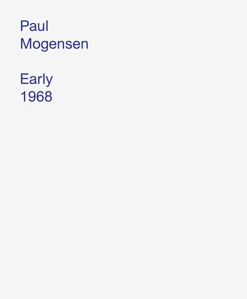 Product Image: Paul Mogensen: Early 1968