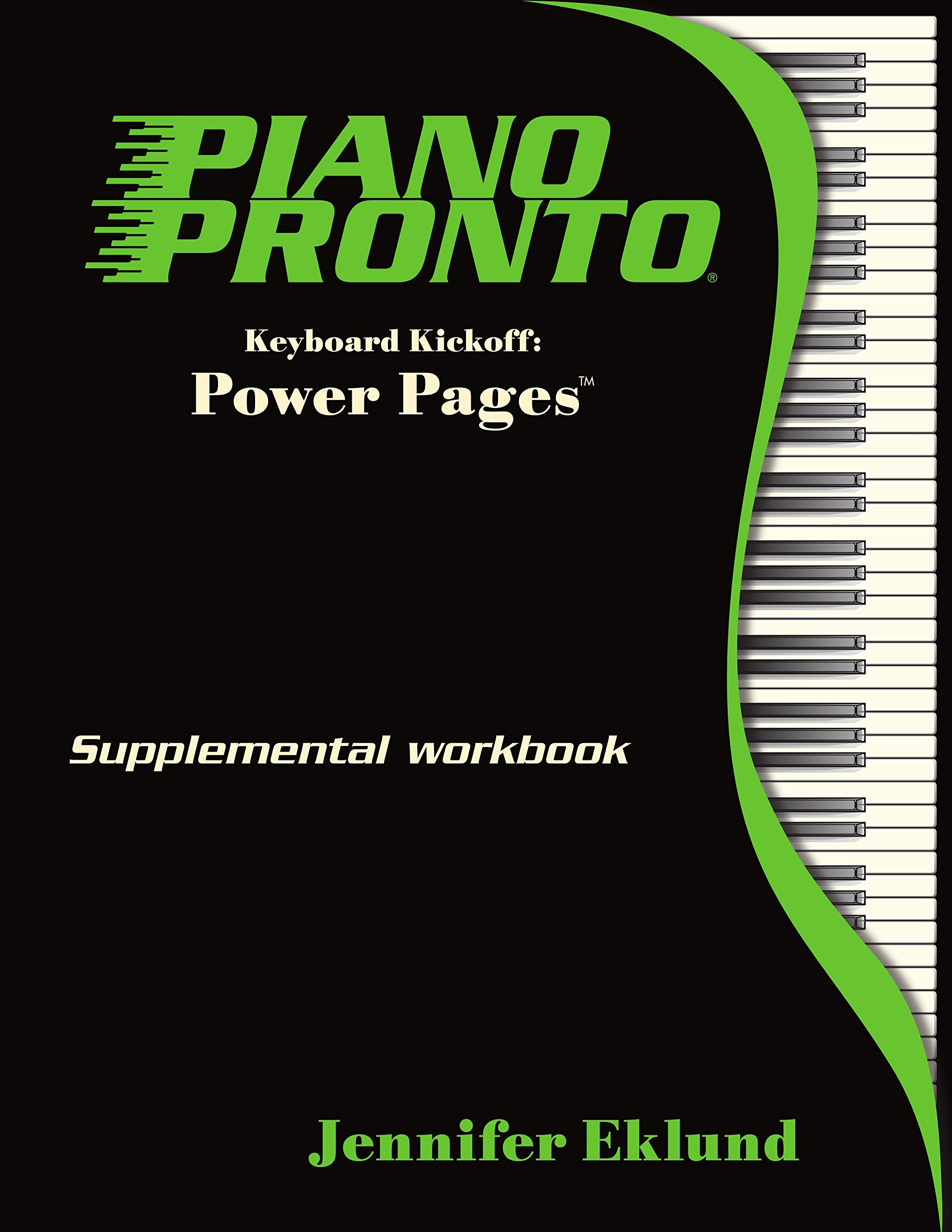 Piano Pronto - Power Pages - Keyboard Kickoff Books