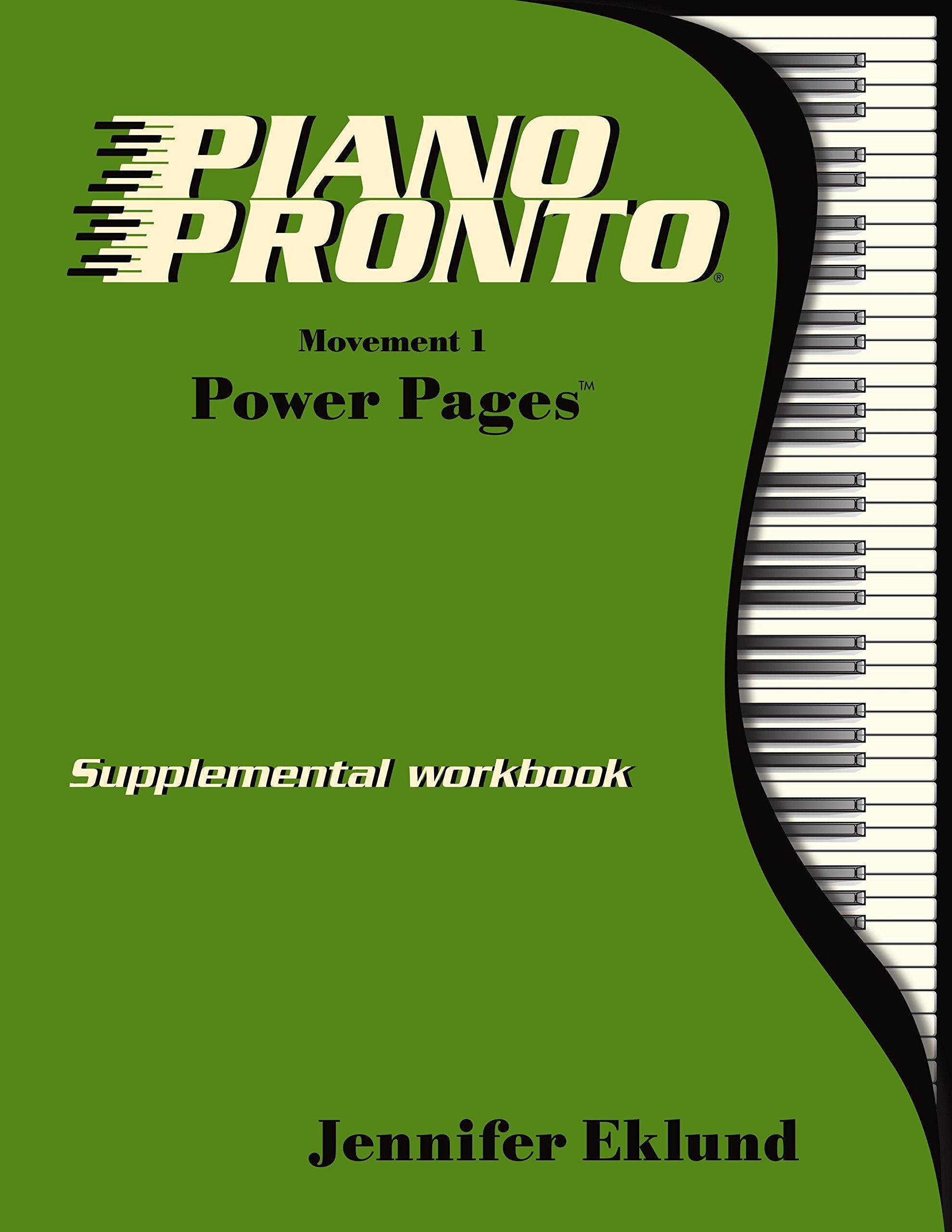 Piano Pronto® Power Pages: Movement 1 Books