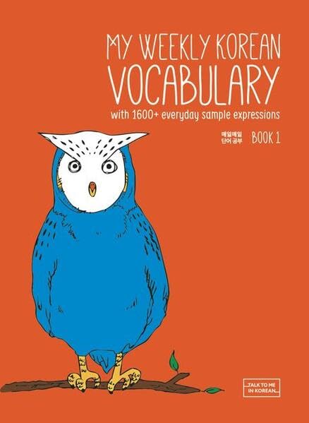 My Weekly Korean Vocabulary Book 1 Contemporary literature